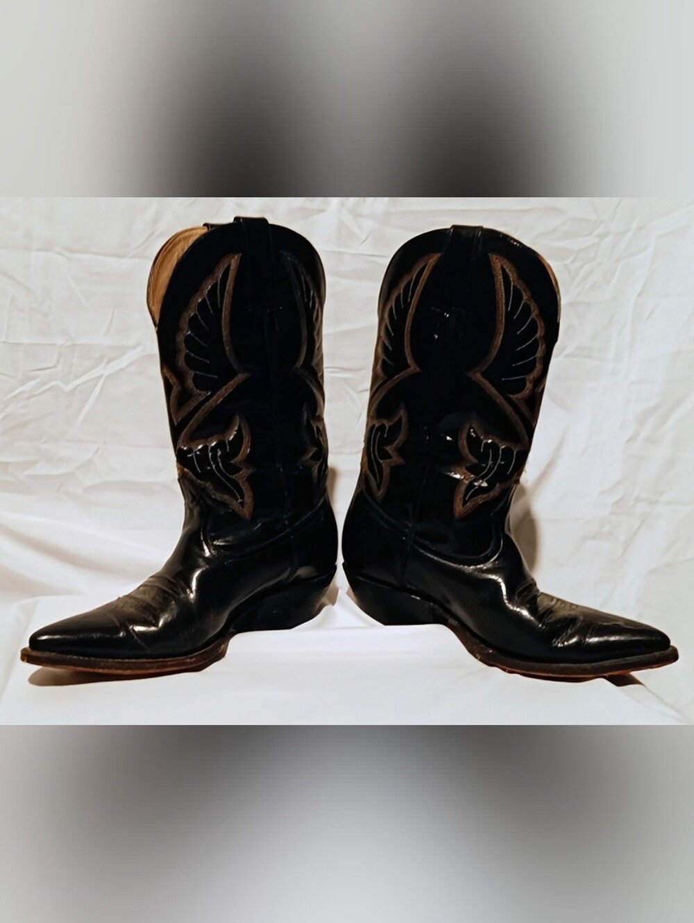 🫛Men’s Size 10 D’Jesùs Genuine Leather Cowboy Boots - Picture 3 of 9